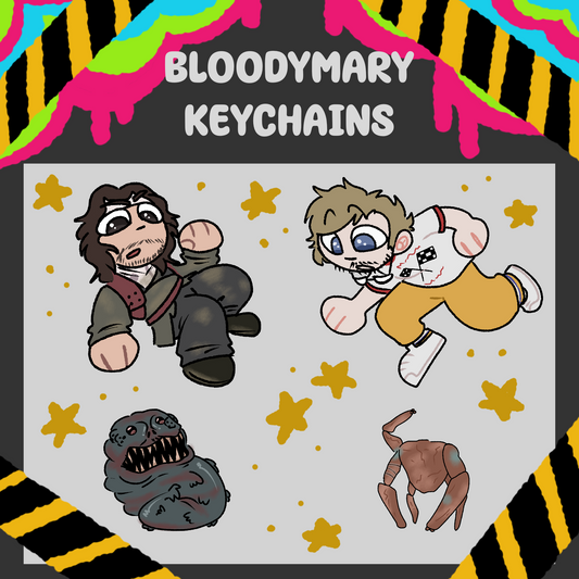 ⚡️{ BLOODYMARY KEYCHAINS