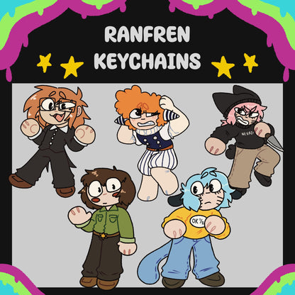 ⚡{ RANFREN KEYCHAINS!!